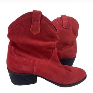 Red booties
